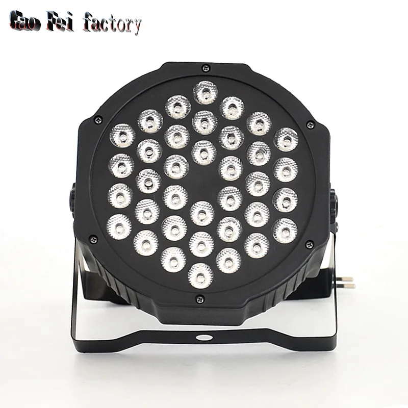 Party Lights 36X3W Led Flat Par RGB Dmx512 Disco Lamp LED Lyre Wash Beam Projector Dmx Controller For Wedding Dance Floor | Освещение