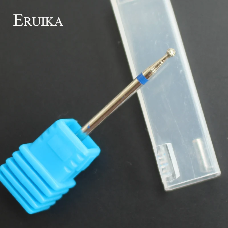 ERUIKA 2 шт./компл. Набор для рисования с круглыми камнями и полотном фрез для маникюра/педикюра ротационных напильников из фреза электрическая машинка для маникюра ногтей чистый аксессуары