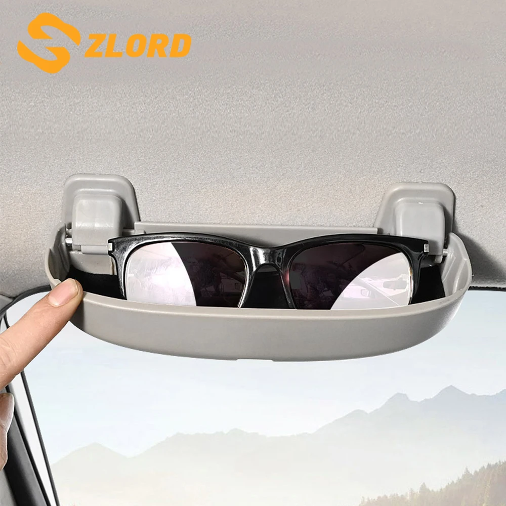 

Zlord Glasses Case Storage Box for Suzuki Swift K-Touch SX4 Liane 2012 2013 2014 2015 Car Sunglasses Holder Auto Accessories