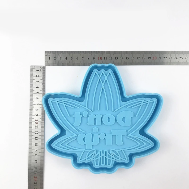 

C7AE Maple Leaf Coaster Epoxy Resin Mold Keychain Silicone Mould DIY Crafts Storage Box Mold Home Decorations Casting Tool