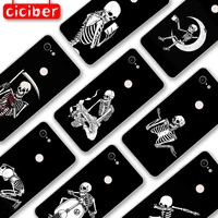 skeleton skull case for google pixel 4 5 3 2 xl cover for pixel 3a 4a xl soft silicone tpu luxury shockproof protect phone funda