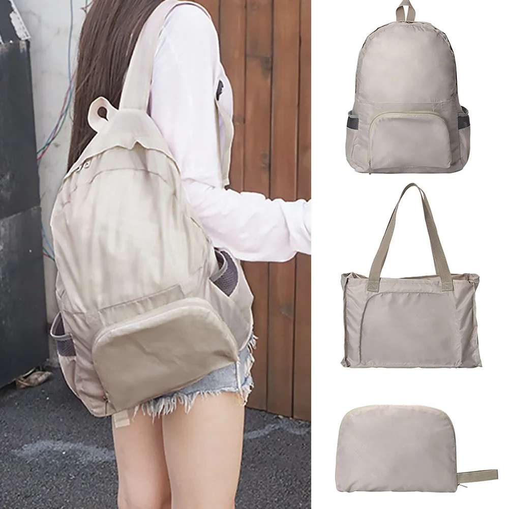 Складной Водонепроницаемый рюкзак для кемпинга регулируемый ремень