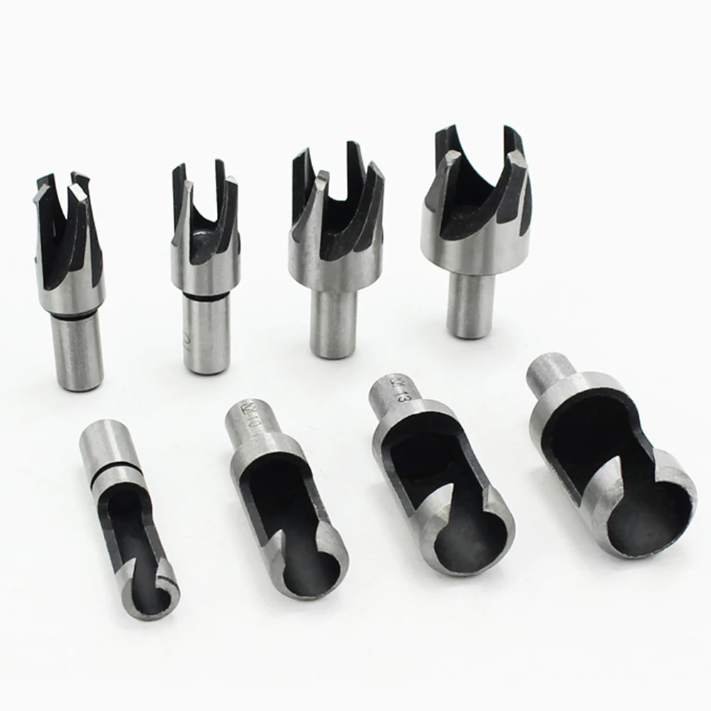 8 шт. резак для древесины режущий инструмент набор сверл прямой и конический