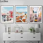 Современный художественный домашний декор, Португалия, Лиссабон, Европа, постер для путешествий, Картина на холсте и печать, Настенная картина без рамки