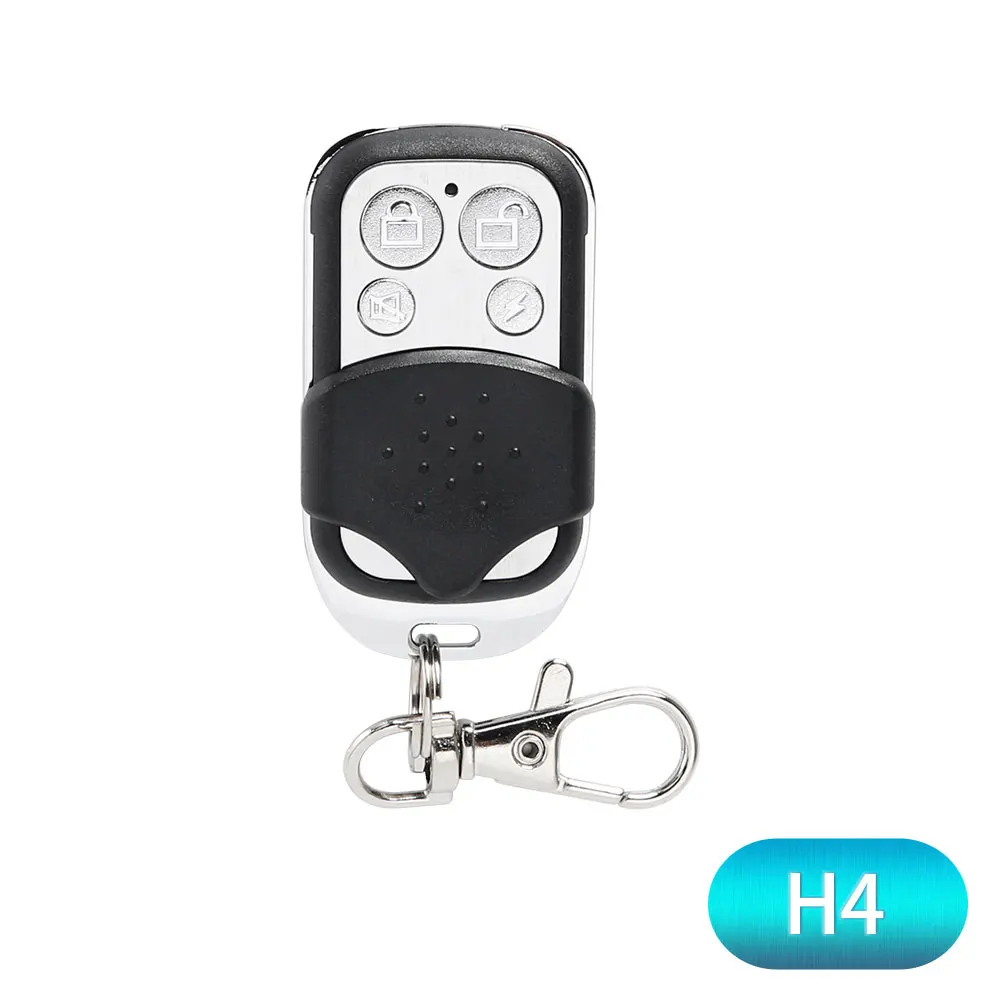 HOMSECUR DIY беспроводная домашняя безопасность wifi GSM Сигнализация приложение пульт дистанционного управления RFID карта Arm Disarm(панель сигнализации LA02 PIR и т. д - Цвет: Remote Control