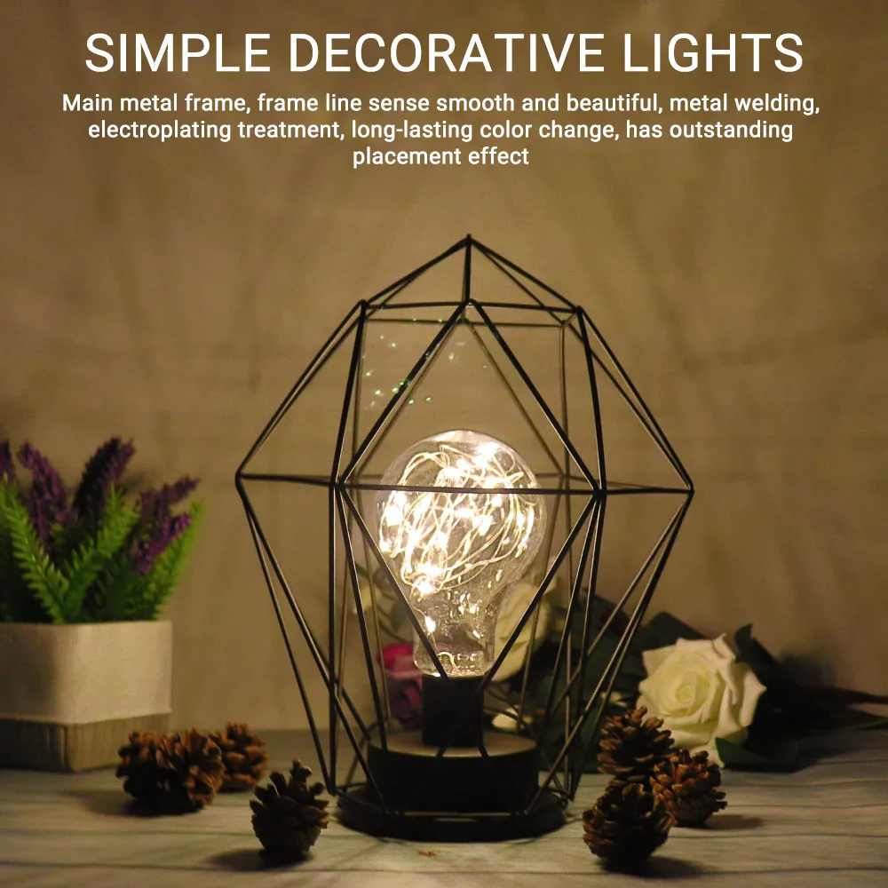 Креативный праздник Ретро железное искусство минималистичные полые настольные