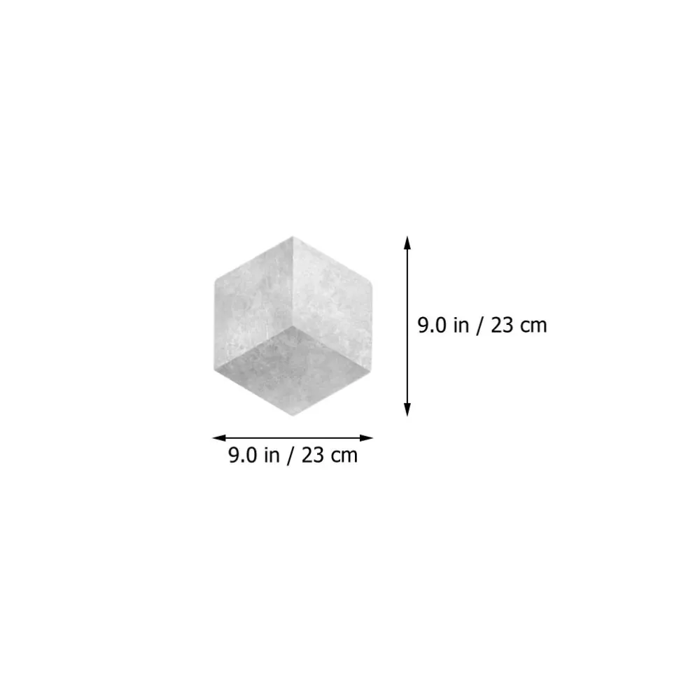 

10Pcs Self-adhesive Floor Sticker Room Tile Paste Kitchen Waterproof Wall Sticker