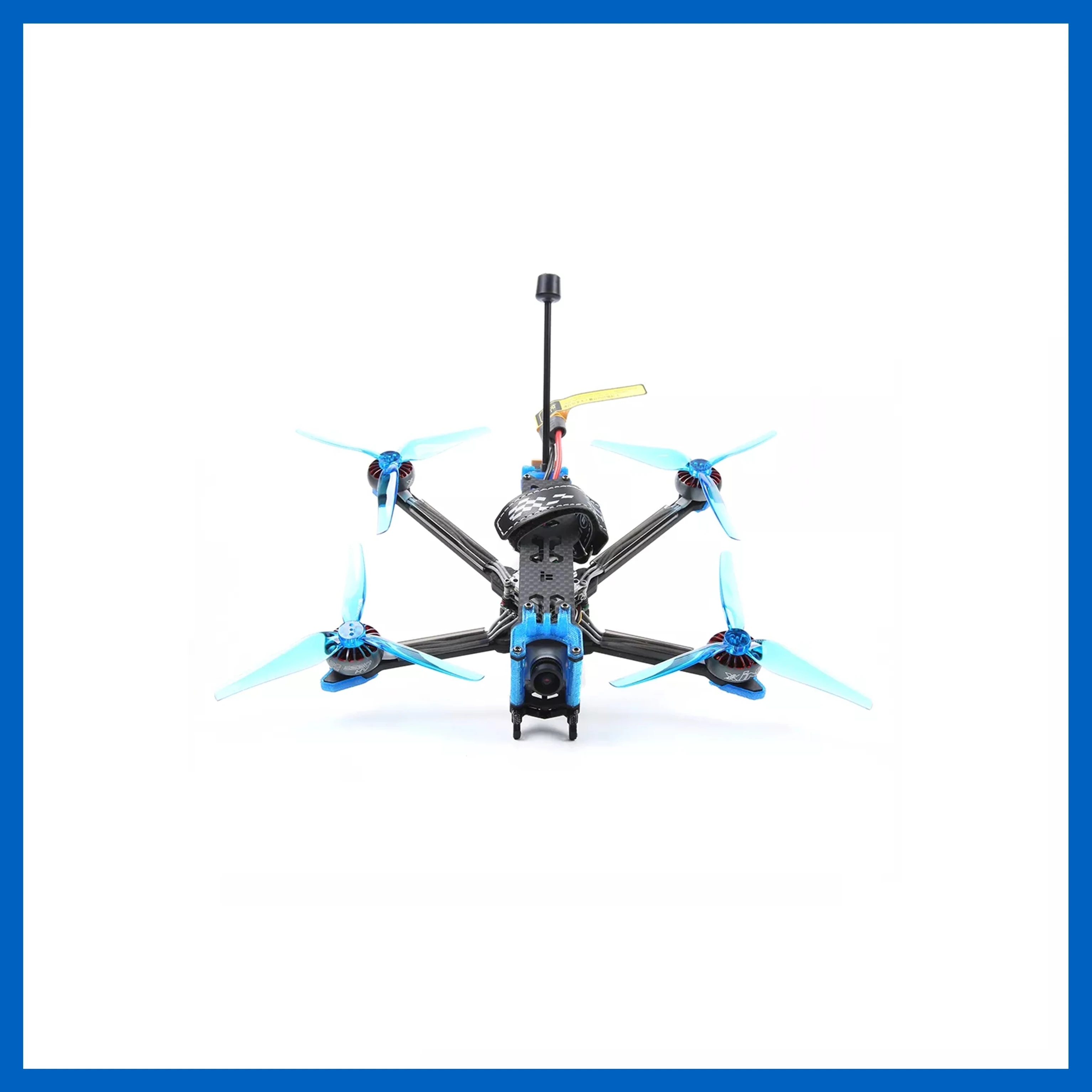 

IFlight Chimera5 DC 5 дюймов 219 мм LR HD BNF W/Caddx Polar Vista цифровая HD система/XING 2005 2550KV двигатель/Beast F7 55A AIO для FPV