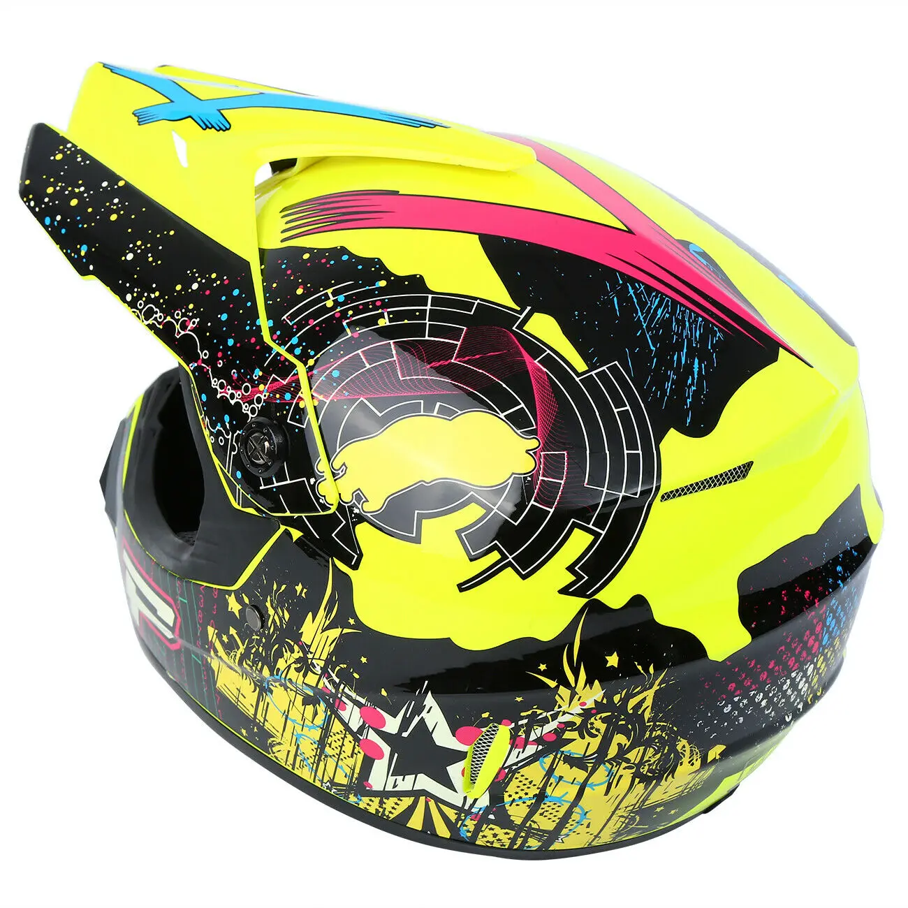 Шлем мотоциклетный Samger с перчатками профессиональный шлем для езды по