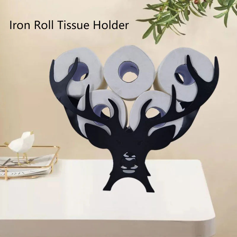 

Держатель бумажных полотенец из железа в рулоне для ванной комнаты