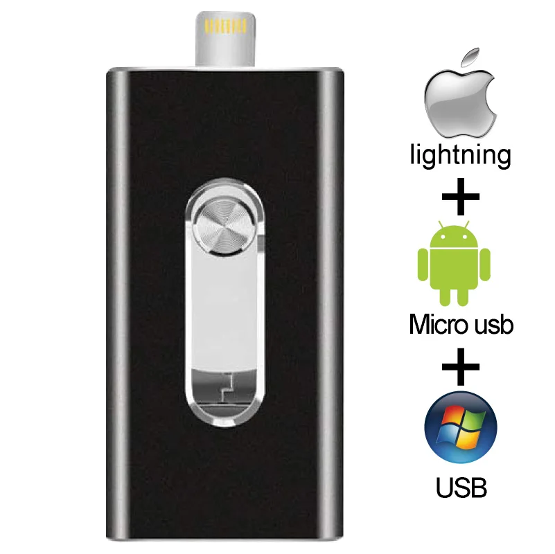 OTG USB флэш-накопитель для Apple iPhone iPad iPod мобильный флэш-диск 128 Гб 64 ГБ 32 16 Usb 3 0 |