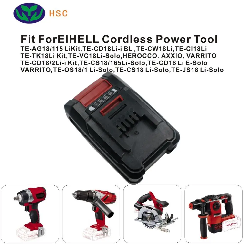 2 шт. 2.5Ah портативный Батарея EIN18C2 литий Батарея 18V Замена для EINHELL 18V Батарея PXBP-300 PXBP-600 PX-BAT52