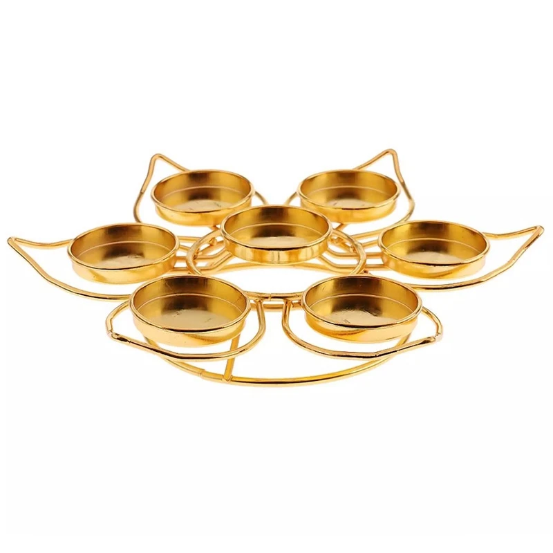 Подсвечник из сплава держатель лампы Ghee масляная лампа буддистское