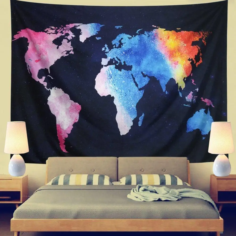 

Hompon Vibrant World Tapestry.Vibrant. Size:(79" x 59" and 59" x 51")