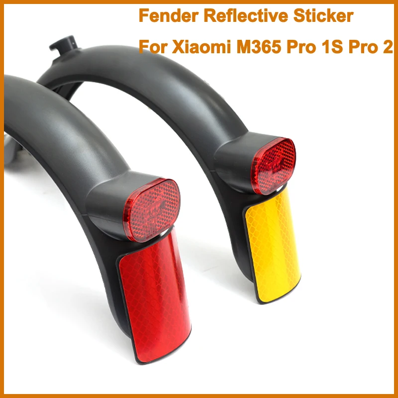 

Rear Fender Sticker For Xiaomi Pro 1S Pro2 Electric Scooter Accessories Fender Reflective Decoration Night Safe Driving Parts