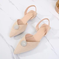 new women sandals summer fashion peep toe jelly flip flops buckle non slip flat sandals woman sandalia