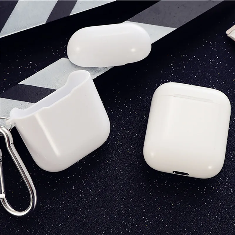 Чехол для Airpods Силиконовый ТПУ прозрачный чехол для наушников Air Pods 2 1 протектор кристально чистый чехол Funda для Earpods чехол