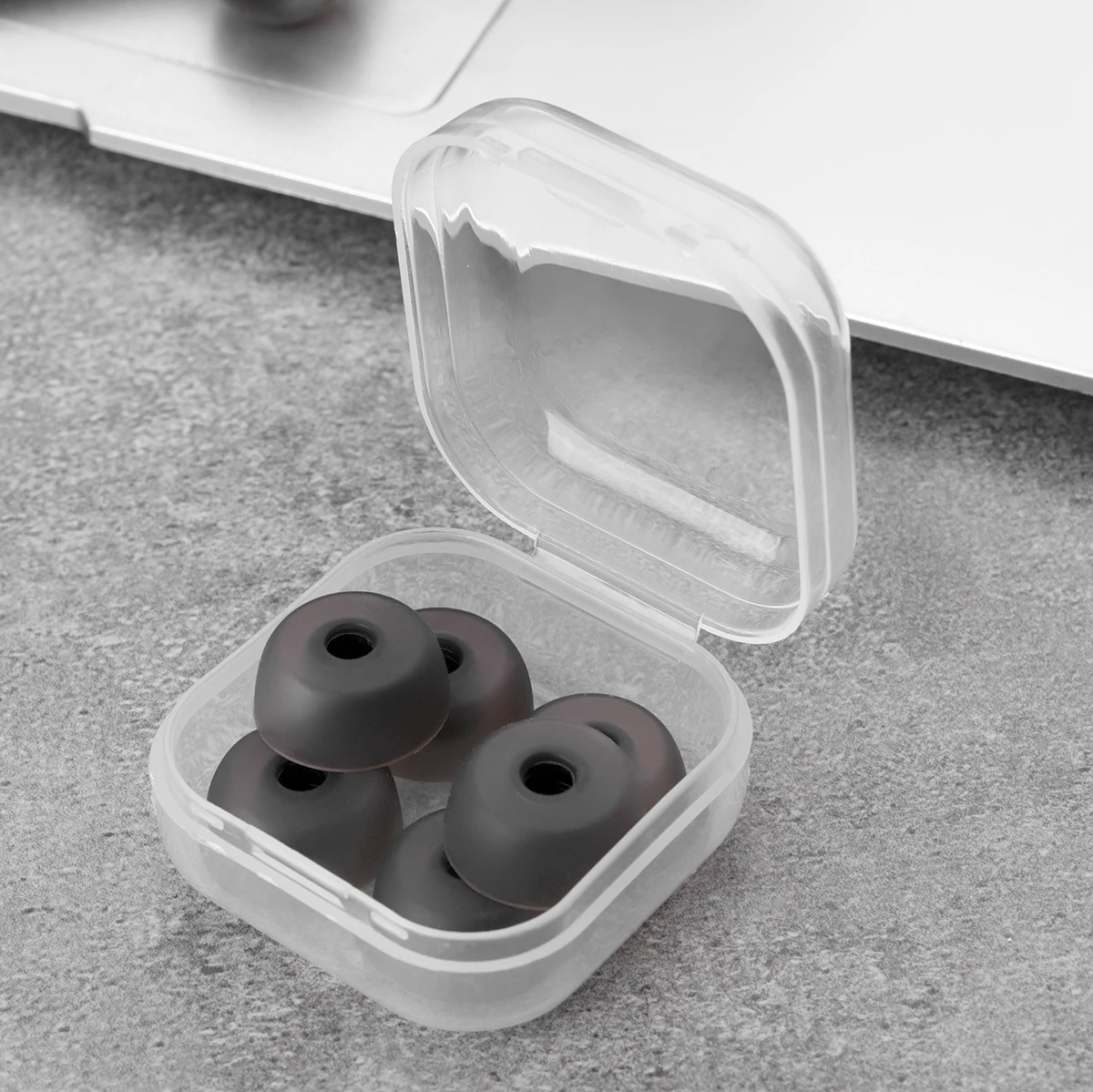 Силиконовые амбушюры 6 шт. насадки для наушников QCY T1 T13 T2 T5 E10 ZS10PRO C12ZSX Jabra Elite 75t 65t 4-5