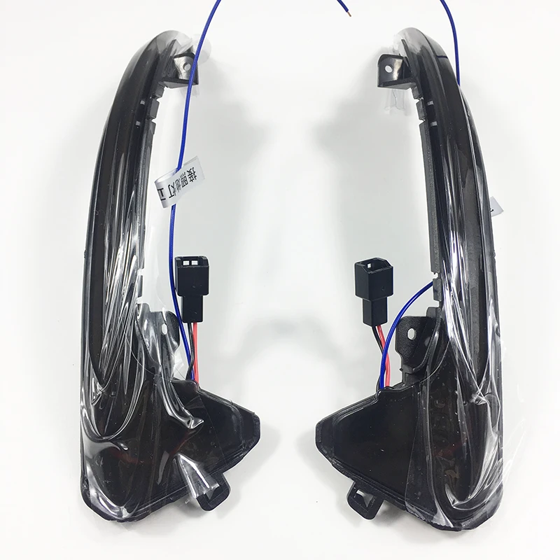 

Динамический указатель поворота мигалка светильник для Audi A6 RS6 S6 C7 C7.5 4G 2012 2016 2017 2018 светодиодный последовательного боковое зеркало индикатор синего цвета