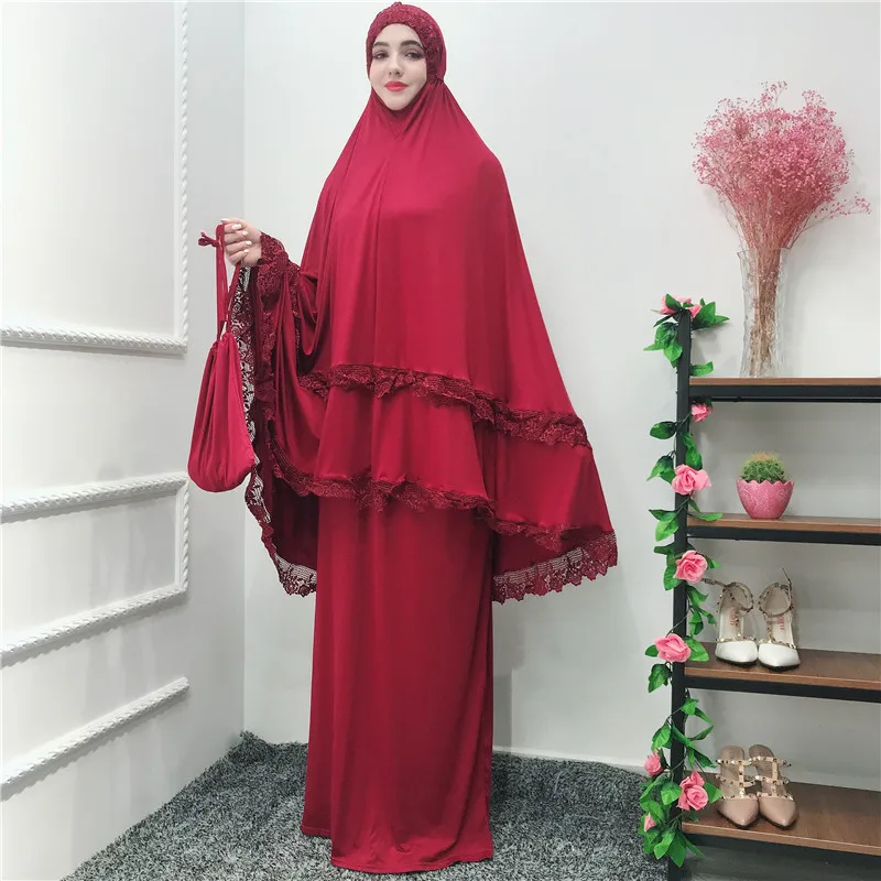 

Abaya Dubai Turkey Islam Hijab Muslim Dress Set Kaftan Abayas for Women Jilbab Caftan Prayer Clothing Ramadan Elbise Robe Femme