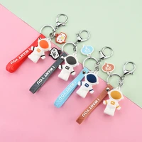 fashion stereo astronaut keychain personality astronaut key ring parent child car hanging childrens exquisite small toys