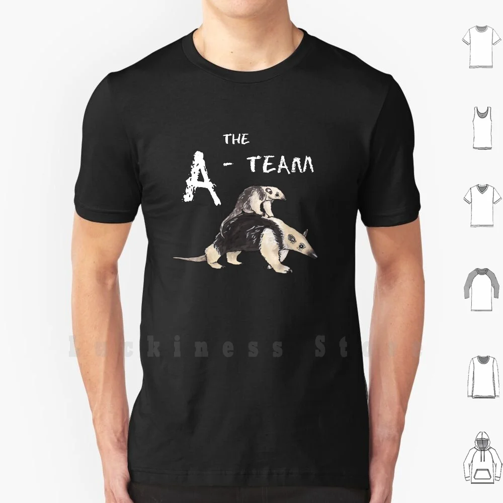 

Tamandua ( Anteater )-Animal Series T Shirt Big Size 100% Cotton Tamandua Anteater Ant Family Love South America Animal Zoo Pun