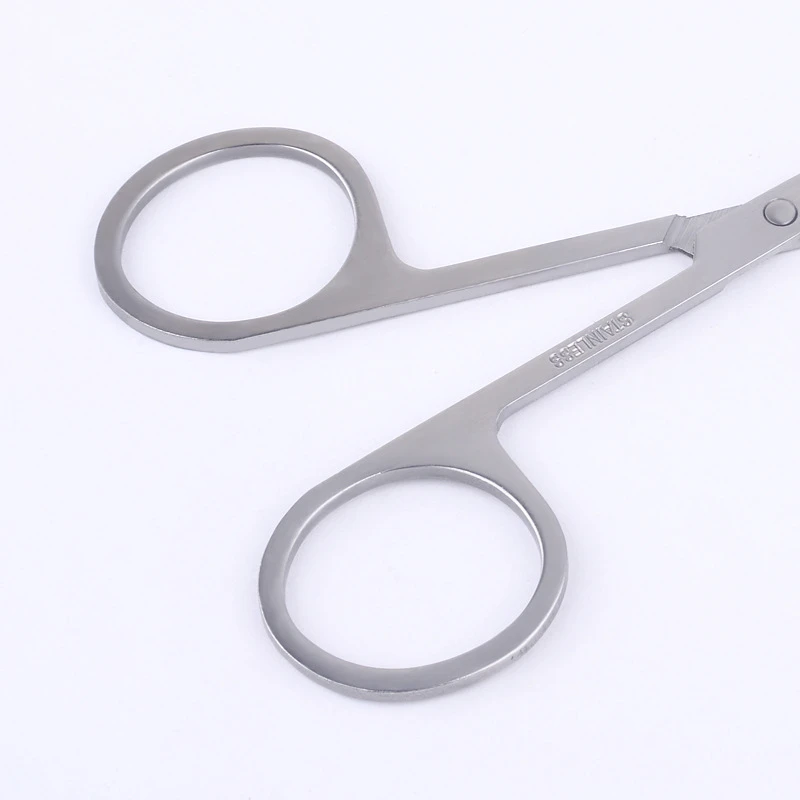 

1 Pcs Stainless Steel Small nail tools Eyebrow Nose Hair Scissors Cut Manicure Facial Trimming Tweezer Makeup Beauty Tool