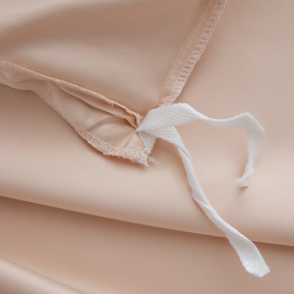 

2/3pcs Luxury Linens satin Bed linen euro twin size bedding set washed silk high-end duvet cover set pillowcase for home hotel