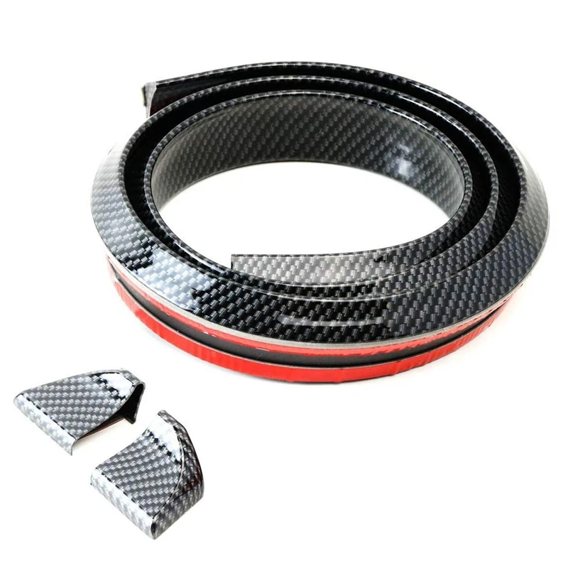 Углеродное волокно узор резиновый хвост без отверстия надавливающий верхнее