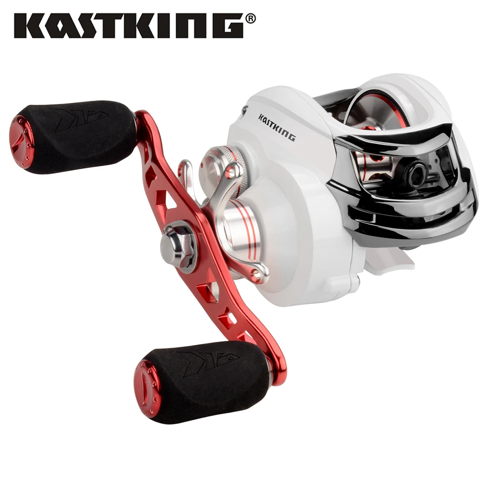 KastKing whitemax 8 кг/17.6LB двойной Тормозные системы Рыбная ловля катушки 12ball Подшипники