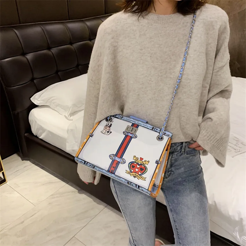 TOYOOSKY женская сумка 2020 новые напечатанные сумки на плечо модные большие