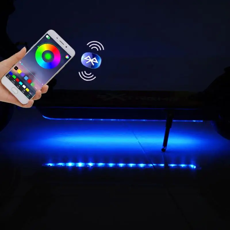 Аксессуары для скутеров цветной складной светодиодный светильник на шасси