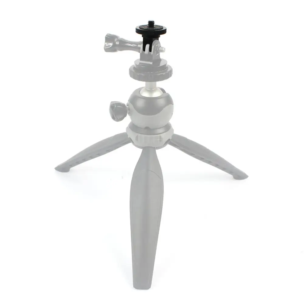 Мини адаптер для штатива из алюминиевого сплава CNC 1/4 с винтовой головкой GoPro Hero 8 7