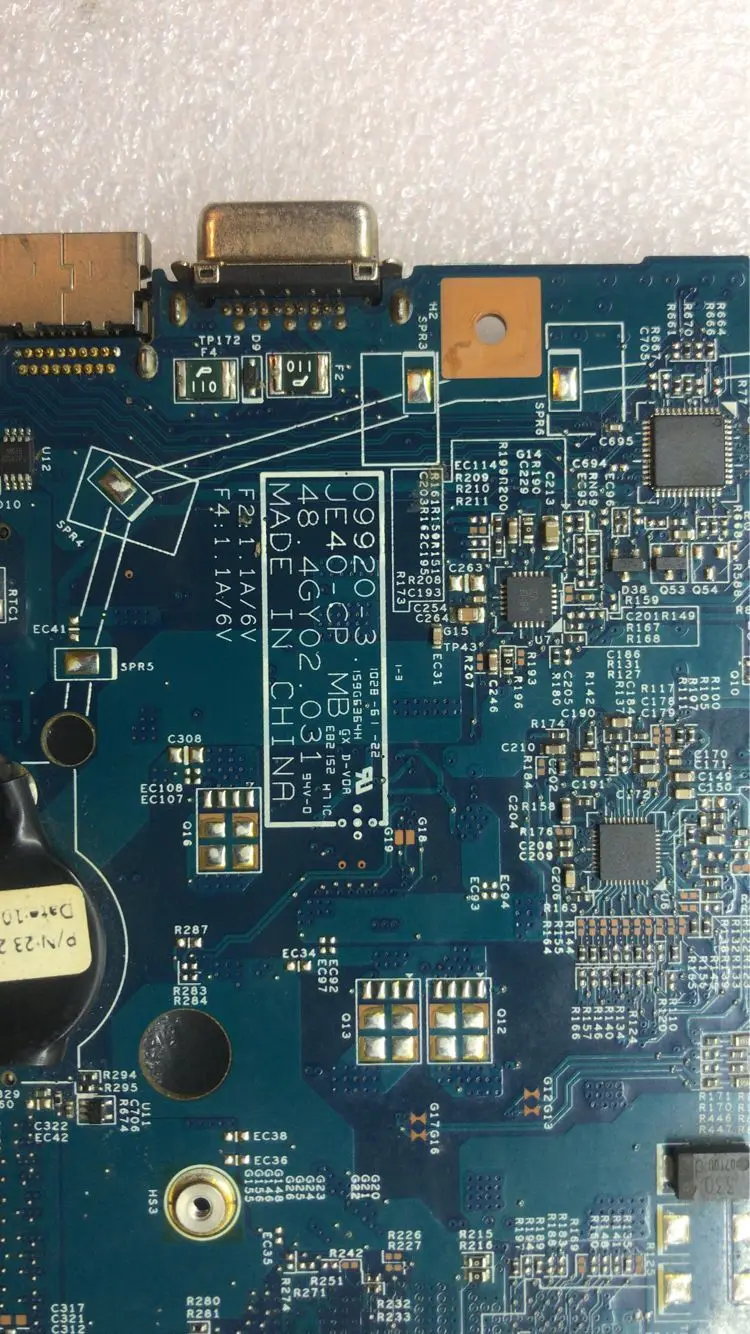 Материнская плата KEFU 48 4gy02. 031 для ноутбука ACER 4741G MS2203 MS2206 материнская PGA989 HM55 DDR3 100%