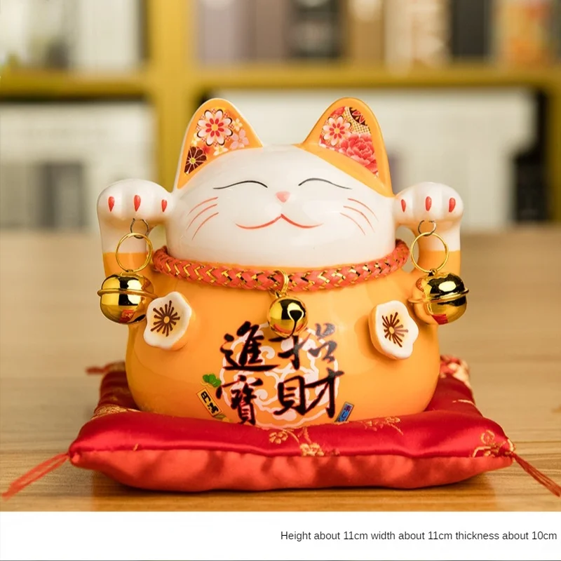 

Керамическая статуэтка кошки удачи