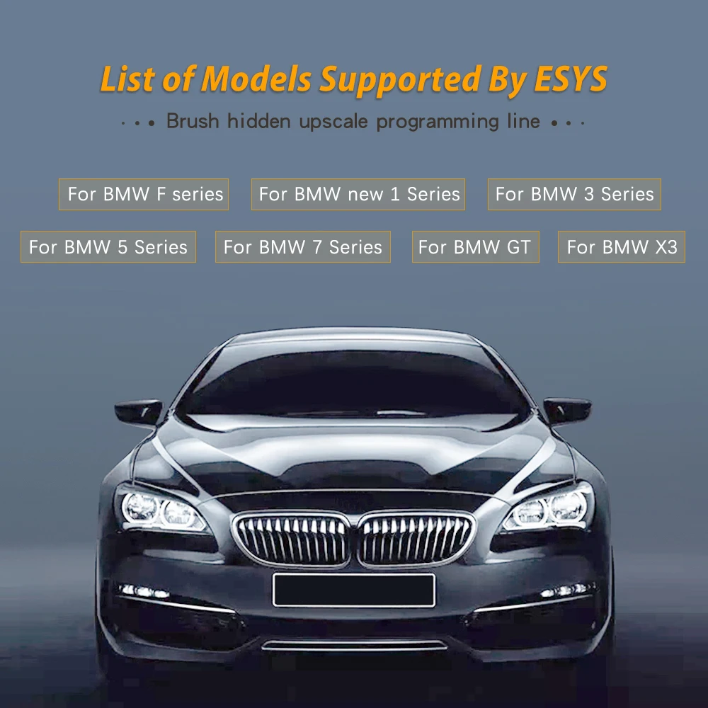 Высококачественный ESYS кабель ENET для BMW F-serie ICOM передачи данных E-SYS скрытое