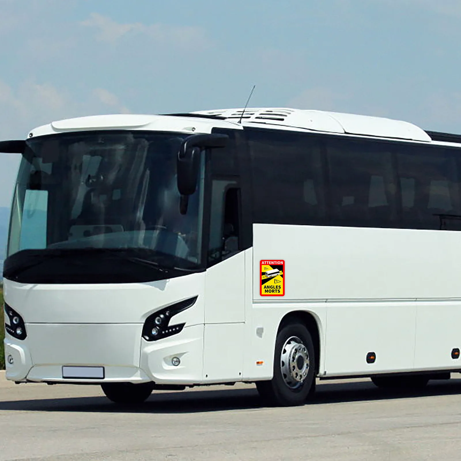 Автомобильная наклейка мертвые углы на тяжелых автомобилях автобусы