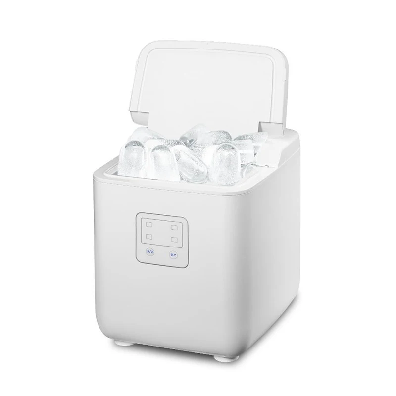 

Desktop Ice Machine Household Portable Small Ice Cube Machine Touch Button Fully Automatic Suitable for Kitchen Restaurant