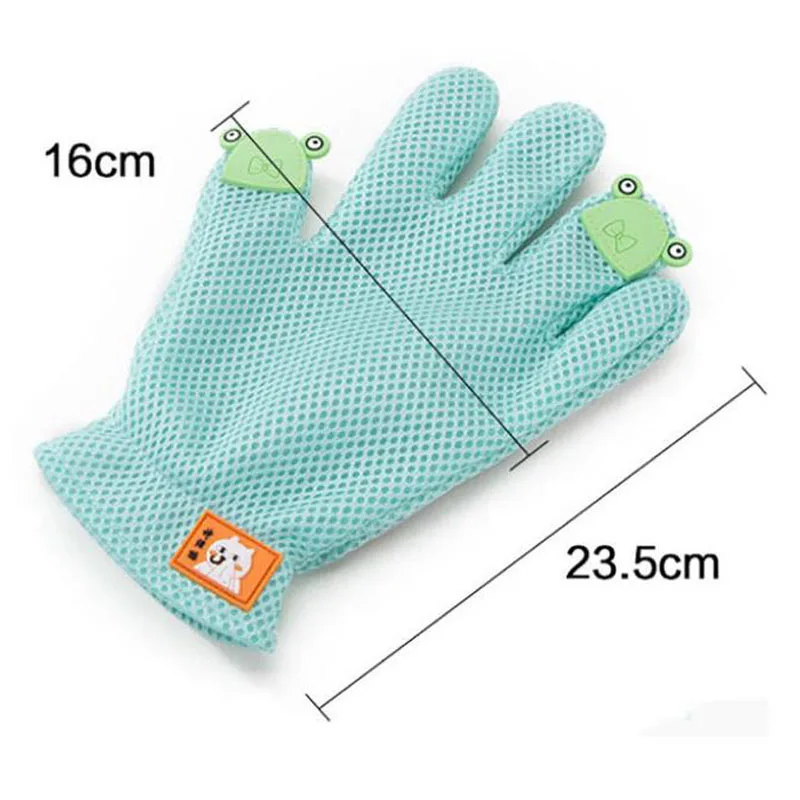 Силиконовая перчатка для удаления шерсти домашних животных груминга кошек и