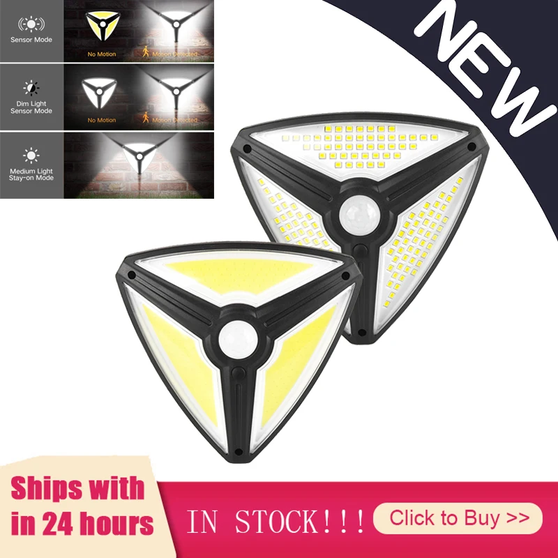 

Датчик солнечной энергии, водонепроницаемый, индукционный треугольник, уличный светильник для сада, наружного двора, уличный фонарь