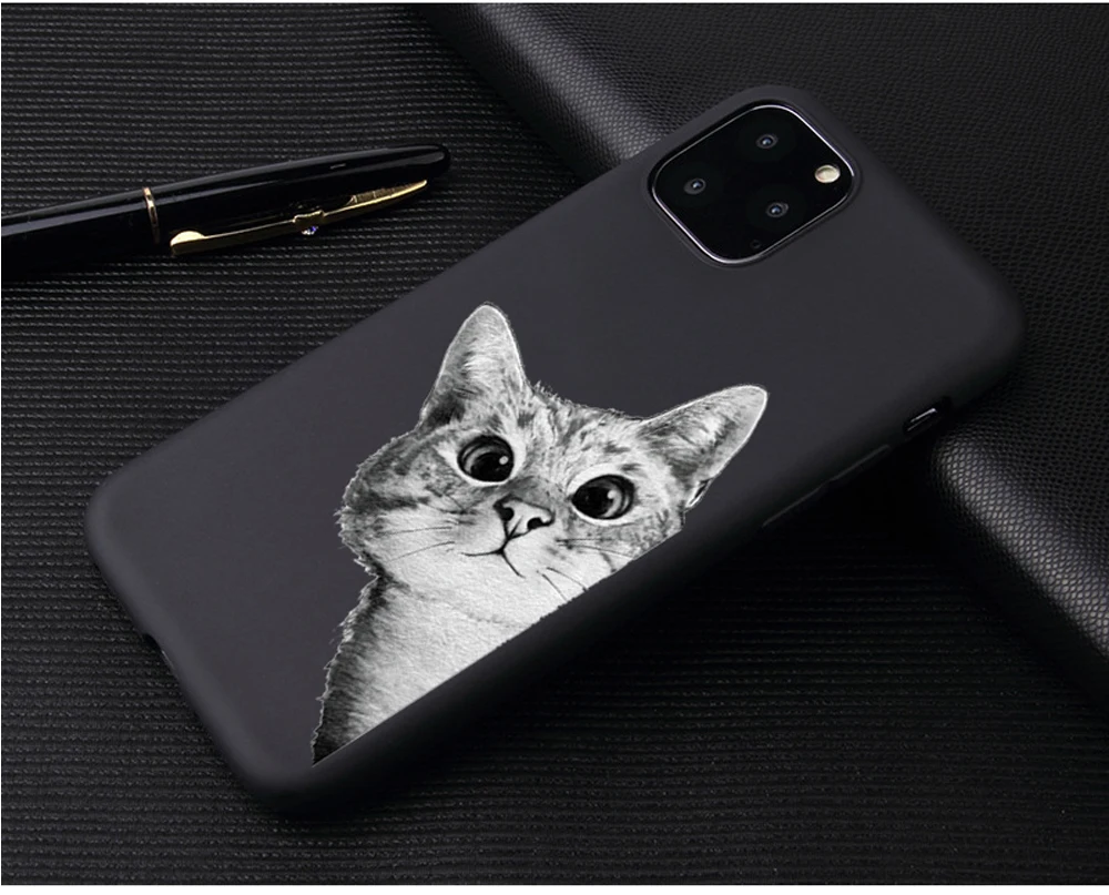 Цветной мягкий чехол из ТПУ с изображением Вселенной и Планте для iPhone 7, 6s, 6, 8 Plus, X, матовый чехол для iPhone XR, XS, 11Pro, Max X, Fundas Capa