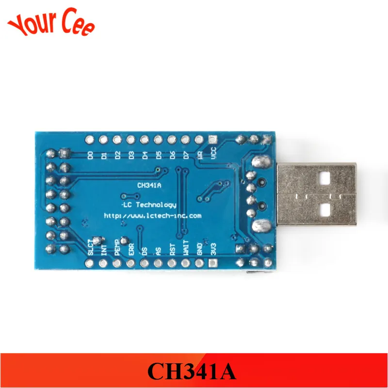 Программатор CH341A с USB на UART IIC SPI I2C конвертер Модуль параллельного порта