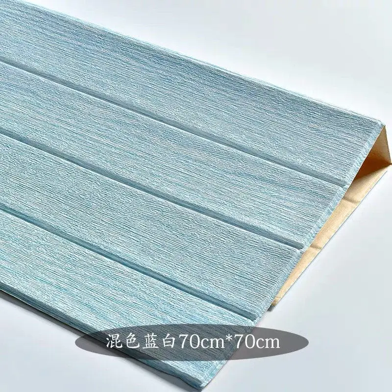 Self adhesive Самоклеющиеся 3D деревянные обои для гостиной ТВ фон настенная юбка пена обои спальня домашний Декор 3D наклейки на стену - Цвет: Self adhesive