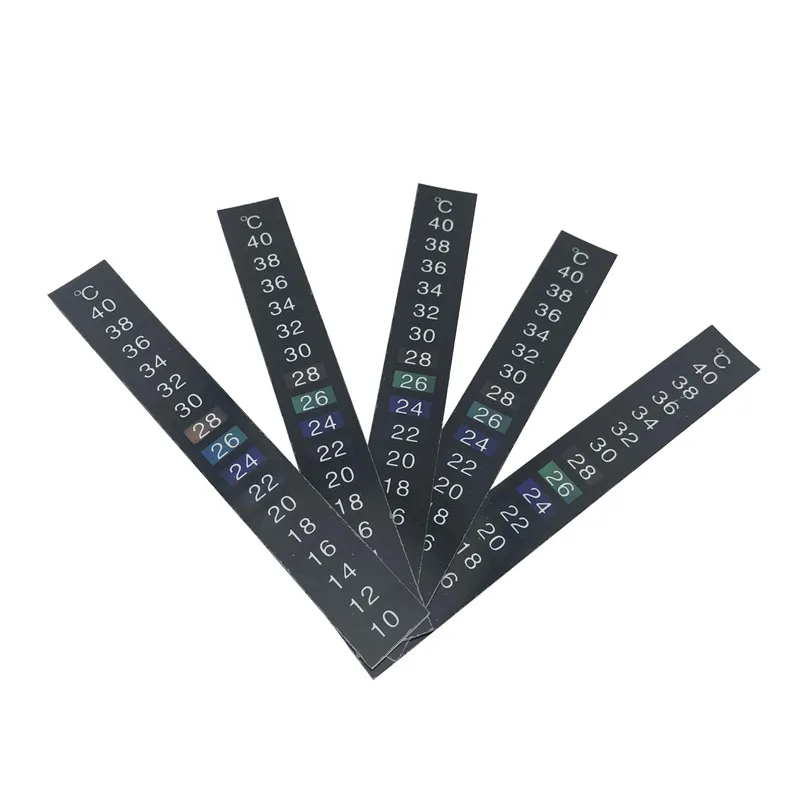 

10-40C Centigrade Self Adhesive LCD Thermometer Strip Sticker Aquarium Fish Tank
