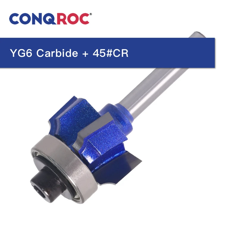 Комплект из 3 предметов 4 флейты круглый над Бисер фреза для отделки кромки биты