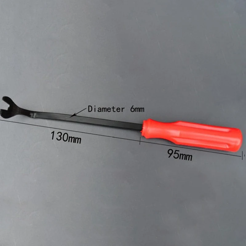 

Automotive Interior Repair Upholstery Pry Tool Retainer Clip Puller Pry Tools Car Door Panel Remover Long handle