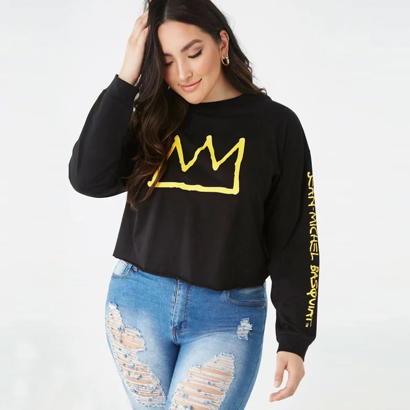 

Oversize Sweatshirt Woman Clothes 2019 Autumn 7XL 6XL 5XL Sweatshirt Women Casual Hit Color Hoodies Plus Size Sudadera Mujer