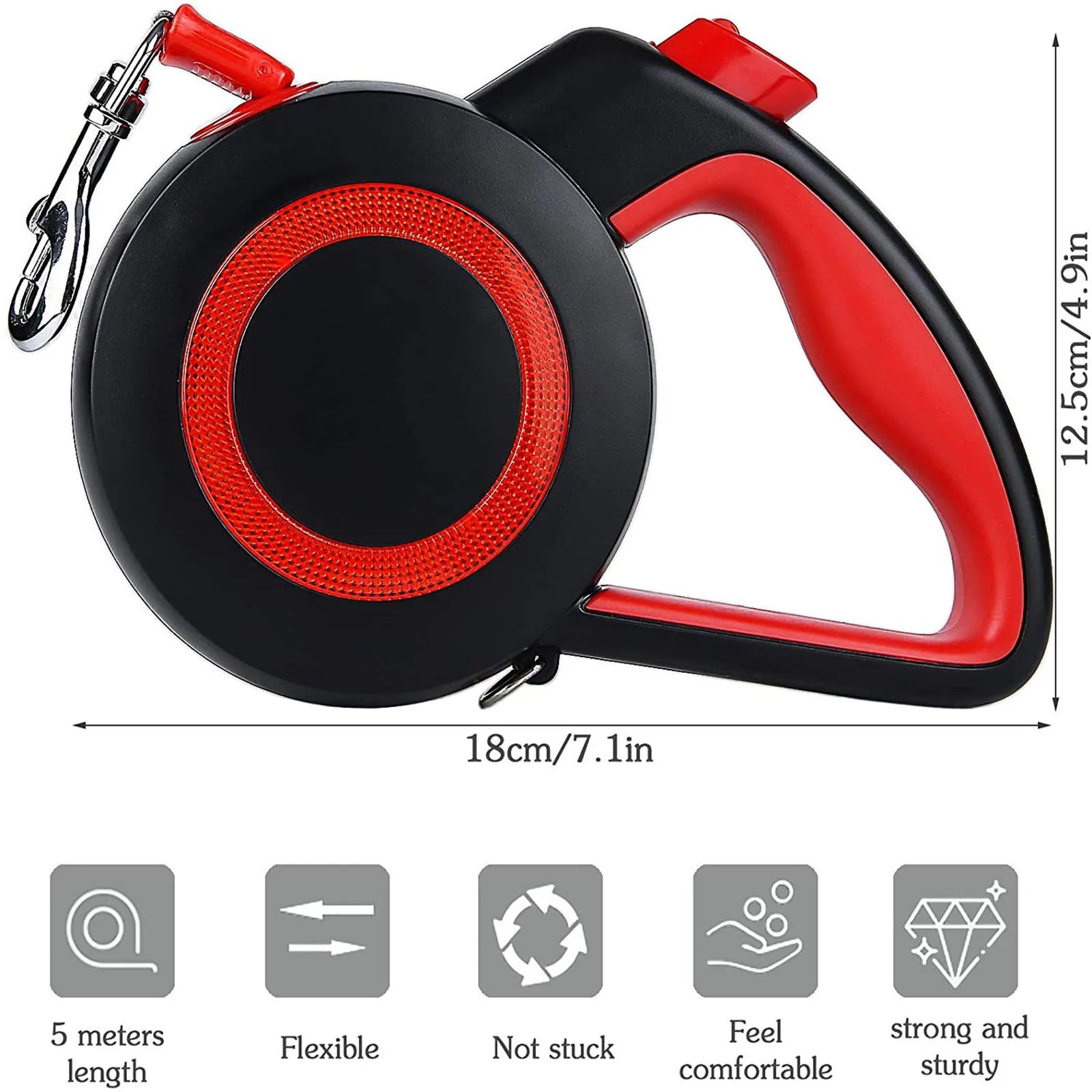 

# Puppy Automatic Retractable Traction Rope Walking Lead Leash Automatic Traction Walking Pet Dog Supplies Collier Chien Chiens