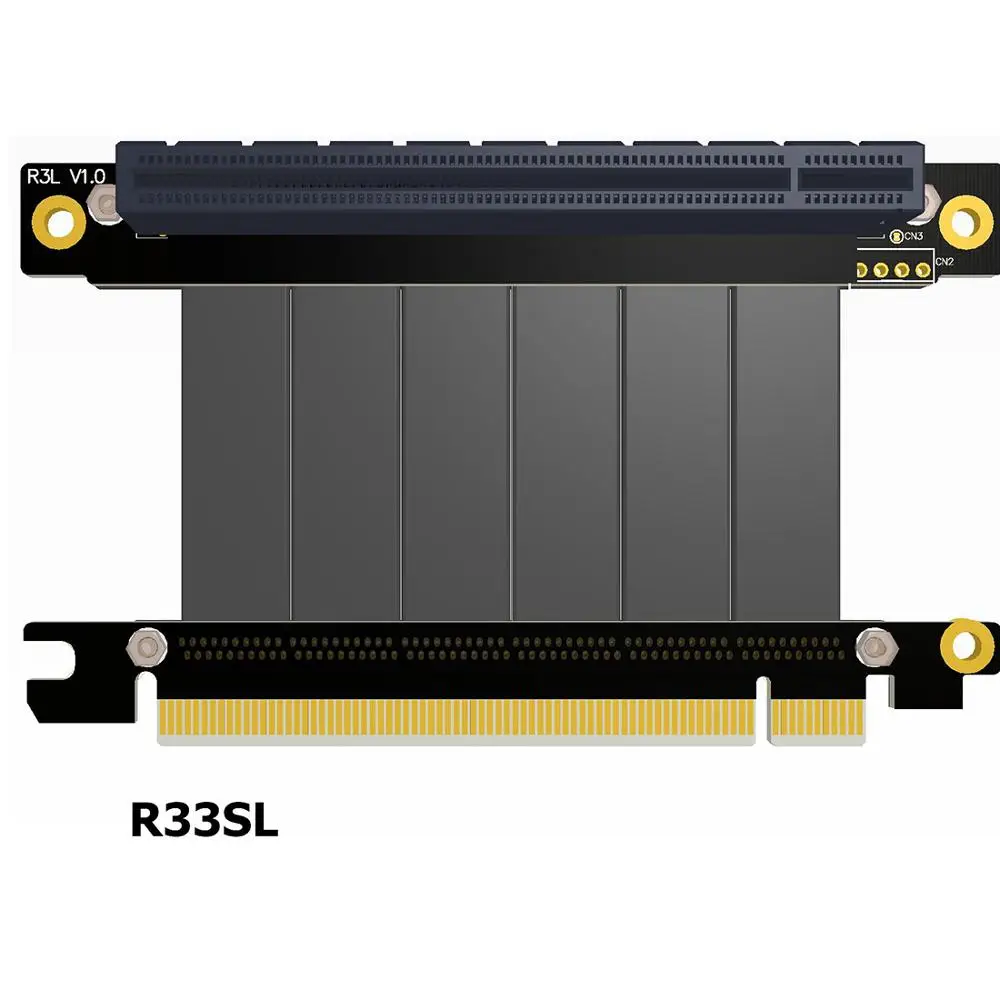 Переходная карта PCI Express Gen3.0 PCI-E 16x к PCIe 3 0x16 переходник графическая ленточный
