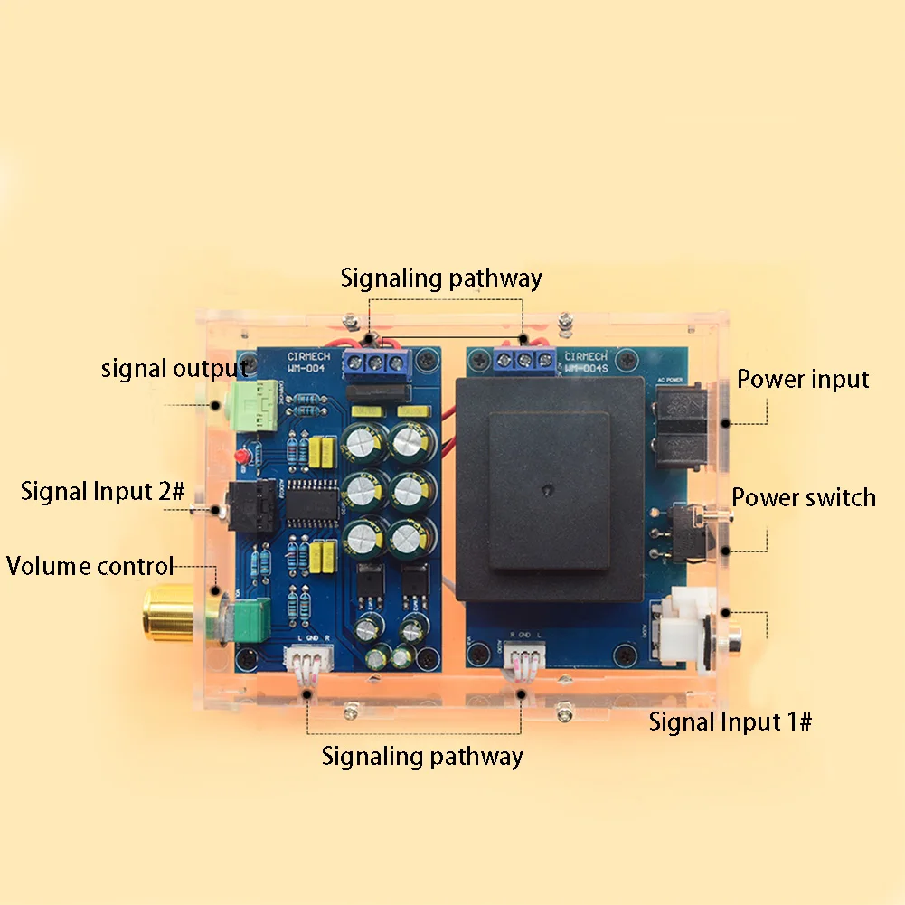 Нулевой шум HIFI Готовые наушники усилитель плата аксессуары защита TPA6120A2 Замена